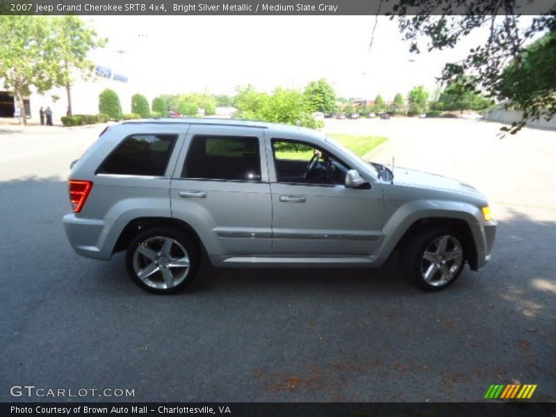 Bright Silver Metallic / Medium Slate Gray 2007 Jeep Grand Cherokee SRT8 4x4
