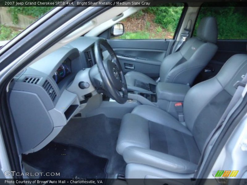Bright Silver Metallic / Medium Slate Gray 2007 Jeep Grand Cherokee SRT8 4x4