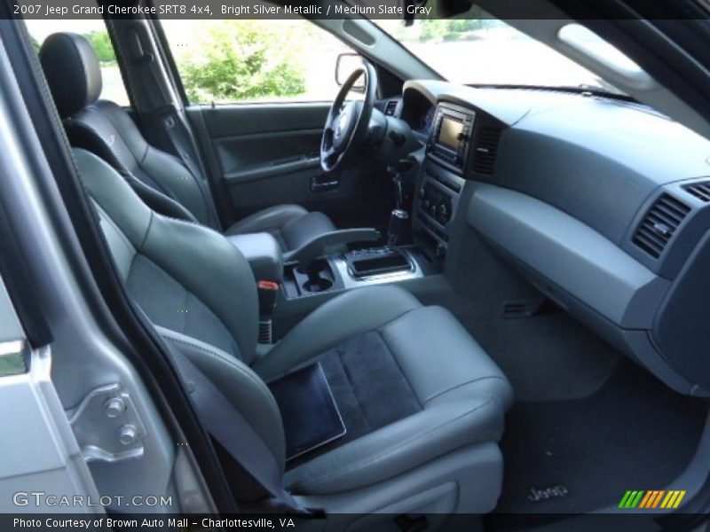 Bright Silver Metallic / Medium Slate Gray 2007 Jeep Grand Cherokee SRT8 4x4