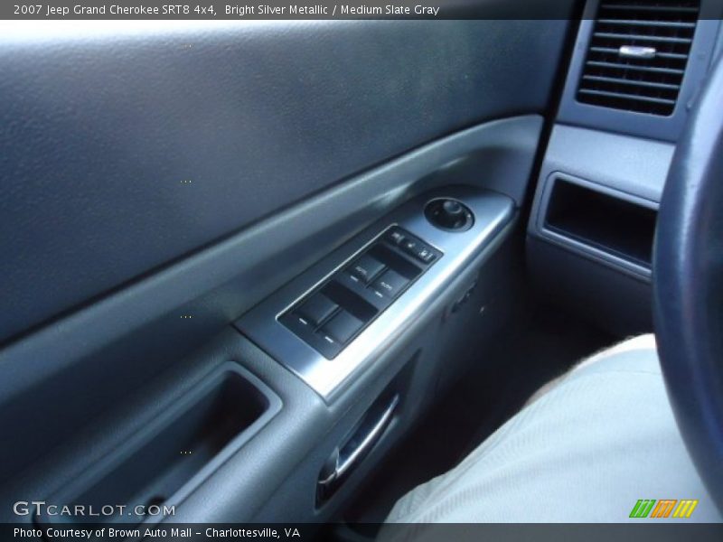 Bright Silver Metallic / Medium Slate Gray 2007 Jeep Grand Cherokee SRT8 4x4