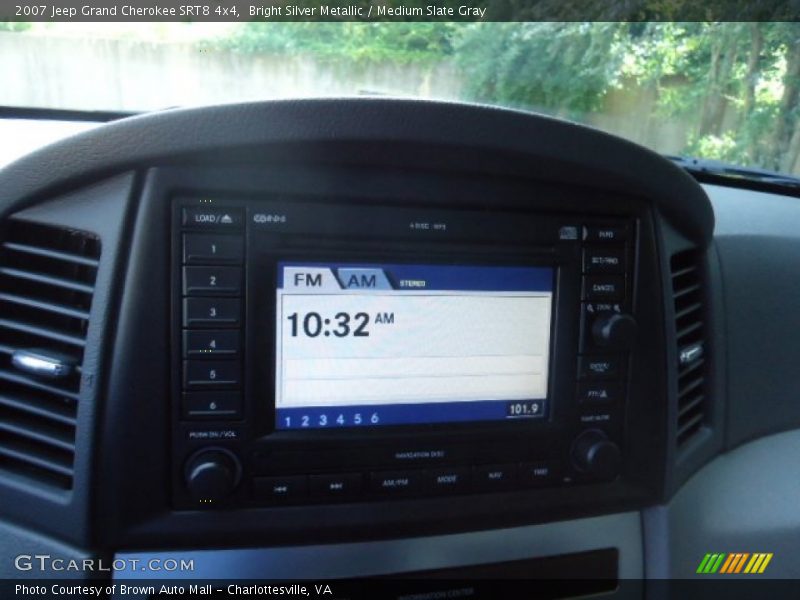 Bright Silver Metallic / Medium Slate Gray 2007 Jeep Grand Cherokee SRT8 4x4