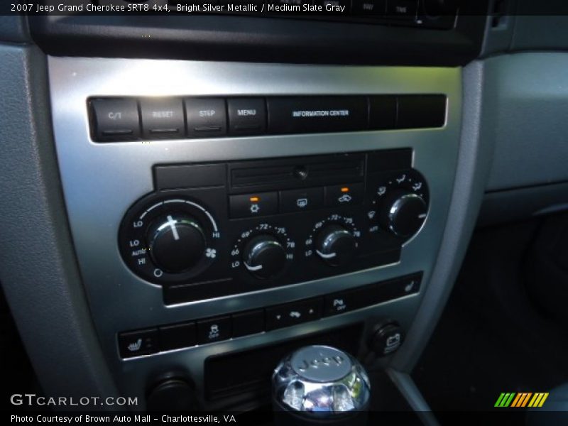Bright Silver Metallic / Medium Slate Gray 2007 Jeep Grand Cherokee SRT8 4x4