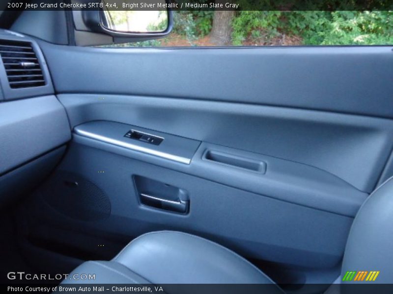 Bright Silver Metallic / Medium Slate Gray 2007 Jeep Grand Cherokee SRT8 4x4