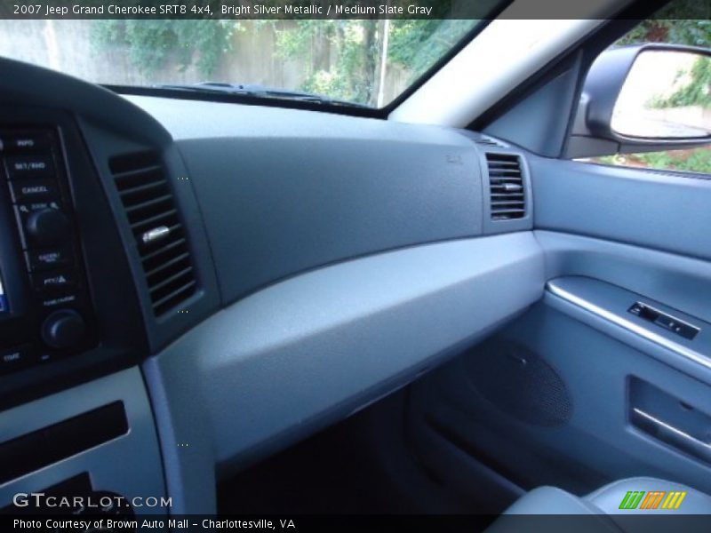 Bright Silver Metallic / Medium Slate Gray 2007 Jeep Grand Cherokee SRT8 4x4