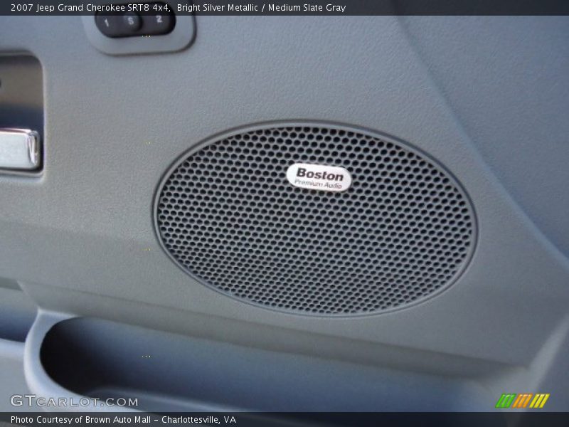 Bright Silver Metallic / Medium Slate Gray 2007 Jeep Grand Cherokee SRT8 4x4