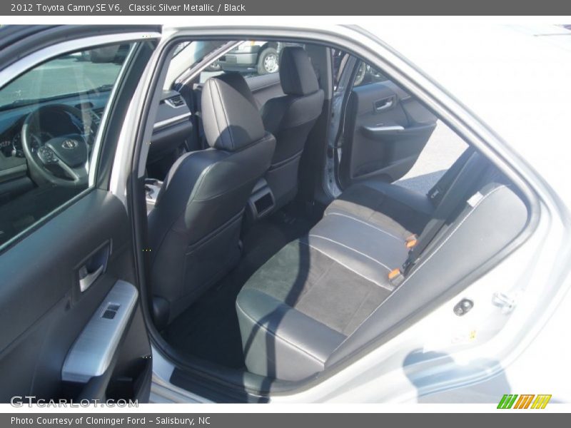Classic Silver Metallic / Black 2012 Toyota Camry SE V6