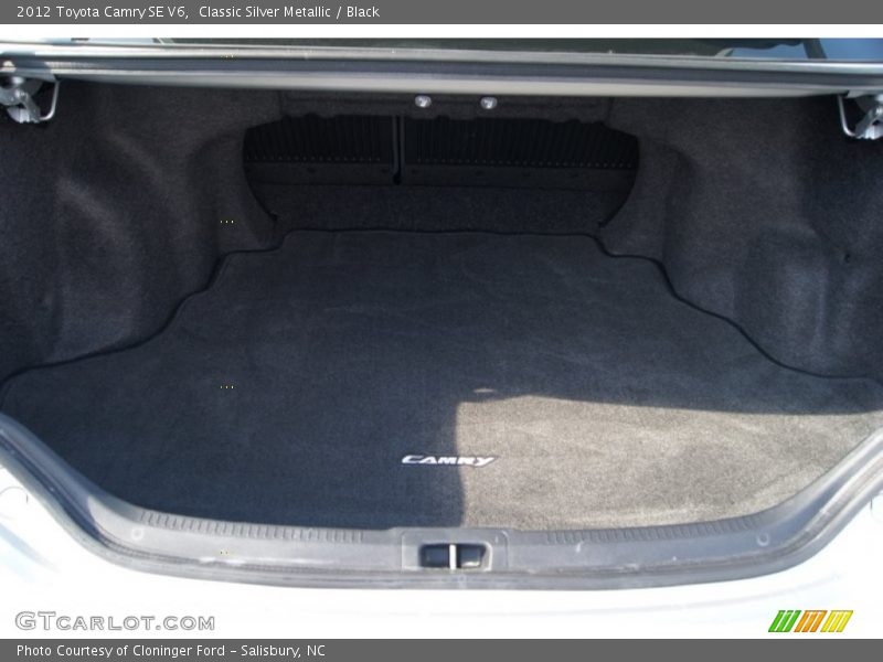 Classic Silver Metallic / Black 2012 Toyota Camry SE V6