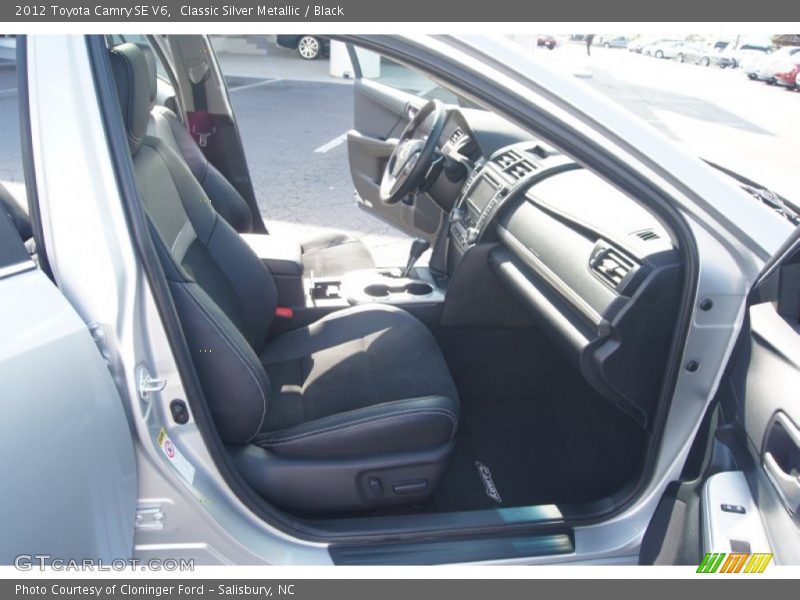 Classic Silver Metallic / Black 2012 Toyota Camry SE V6