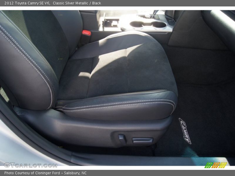 Classic Silver Metallic / Black 2012 Toyota Camry SE V6