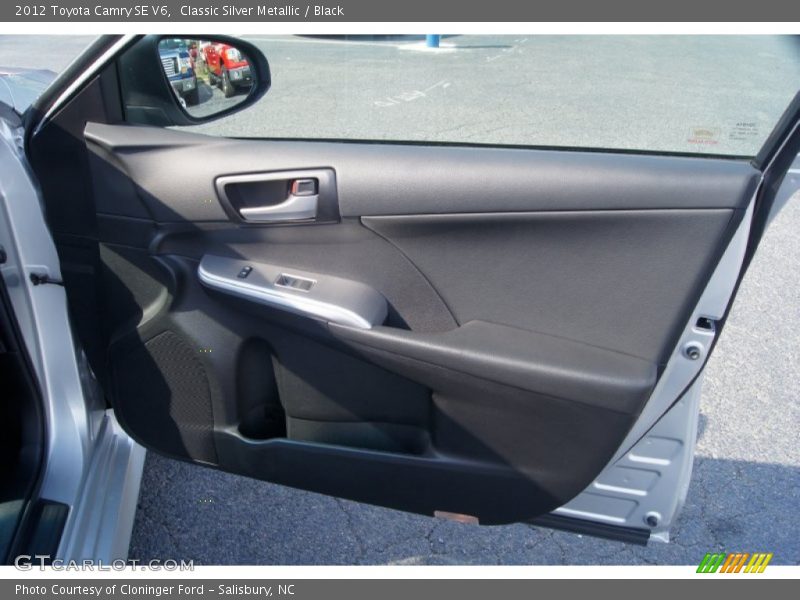 Classic Silver Metallic / Black 2012 Toyota Camry SE V6