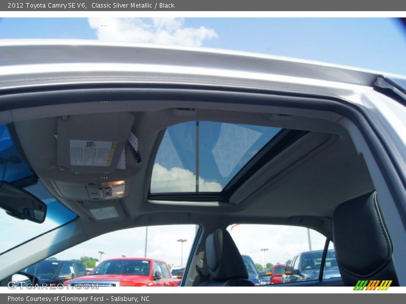 Classic Silver Metallic / Black 2012 Toyota Camry SE V6