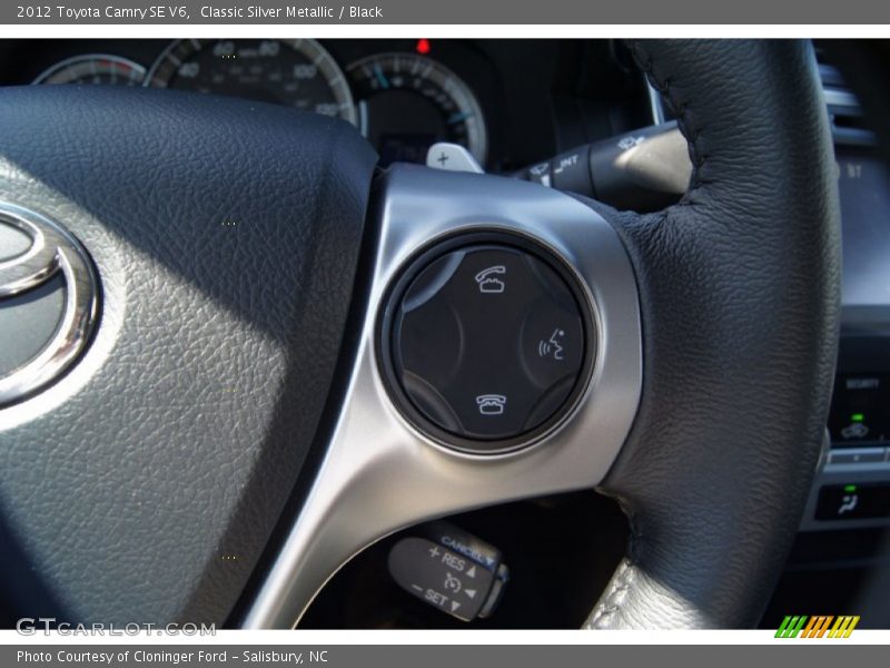 Classic Silver Metallic / Black 2012 Toyota Camry SE V6