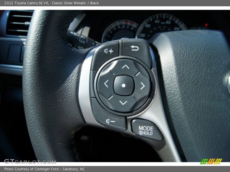 Classic Silver Metallic / Black 2012 Toyota Camry SE V6