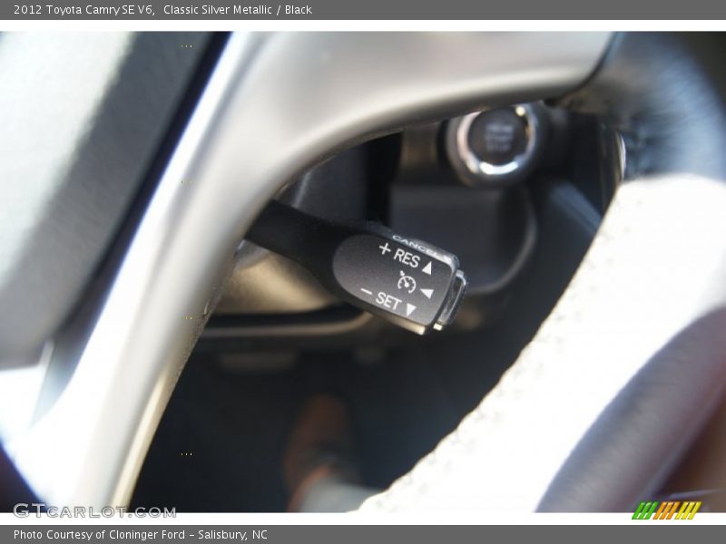Classic Silver Metallic / Black 2012 Toyota Camry SE V6