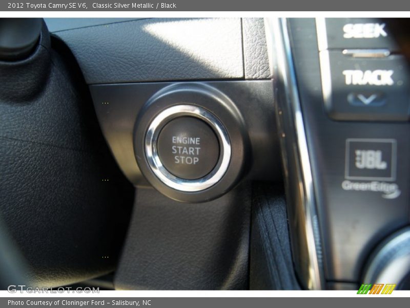 Classic Silver Metallic / Black 2012 Toyota Camry SE V6
