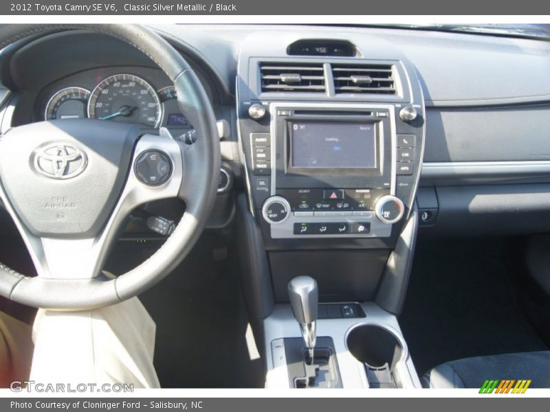 Classic Silver Metallic / Black 2012 Toyota Camry SE V6