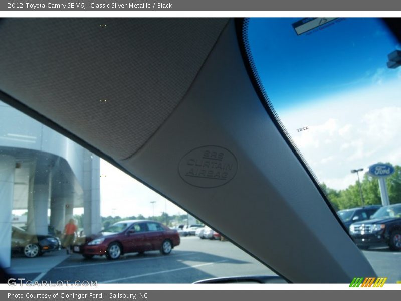 Classic Silver Metallic / Black 2012 Toyota Camry SE V6