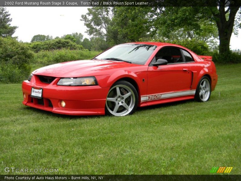 Front 3/4 View of 2002 Mustang Roush Stage 3 Coupe