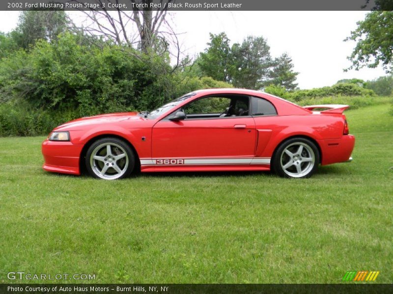  2002 Mustang Roush Stage 3 Coupe Torch Red