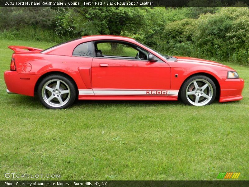 Torch Red / Black Roush Sport Leather 2002 Ford Mustang Roush Stage 3 Coupe