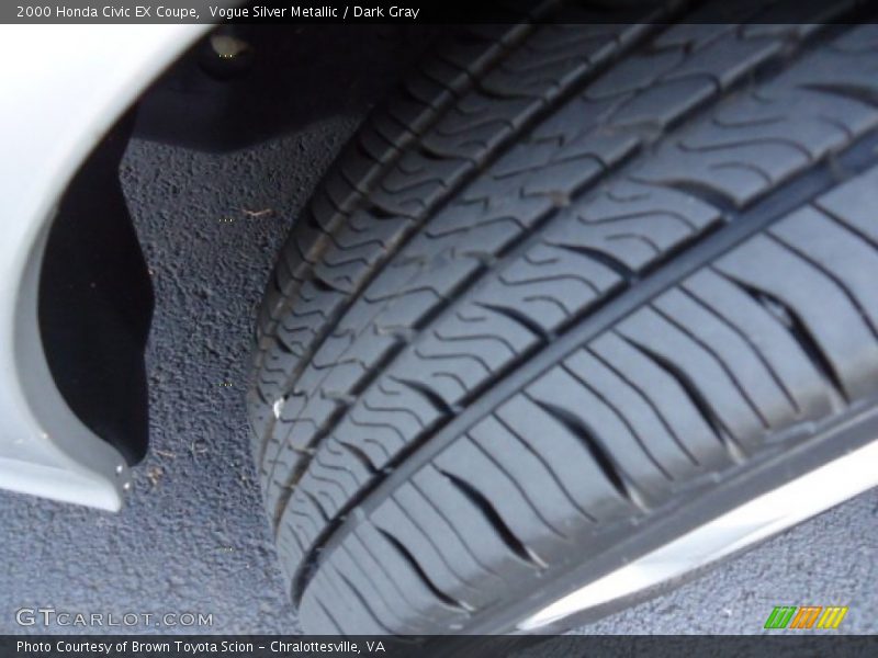 Vogue Silver Metallic / Dark Gray 2000 Honda Civic EX Coupe