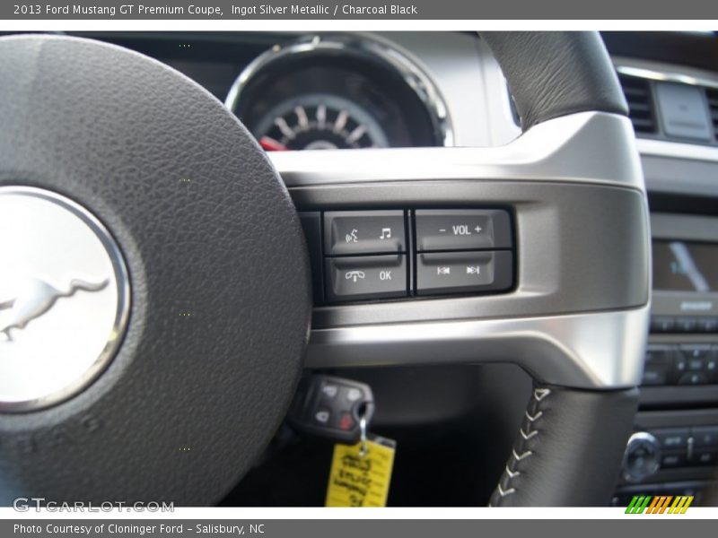 Controls of 2013 Mustang GT Premium Coupe