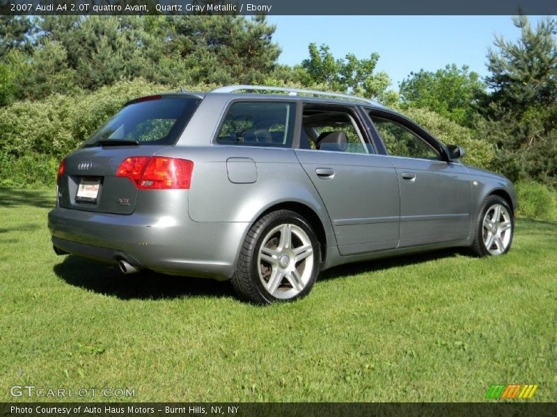 Quartz Gray Metallic / Ebony 2007 Audi A4 2.0T quattro Avant