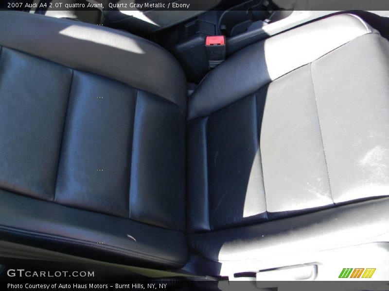 Quartz Gray Metallic / Ebony 2007 Audi A4 2.0T quattro Avant