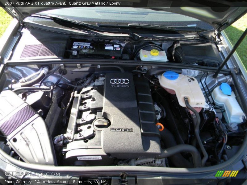 Quartz Gray Metallic / Ebony 2007 Audi A4 2.0T quattro Avant