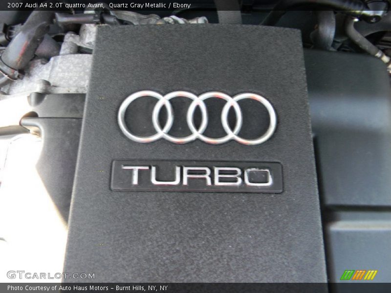 Quartz Gray Metallic / Ebony 2007 Audi A4 2.0T quattro Avant