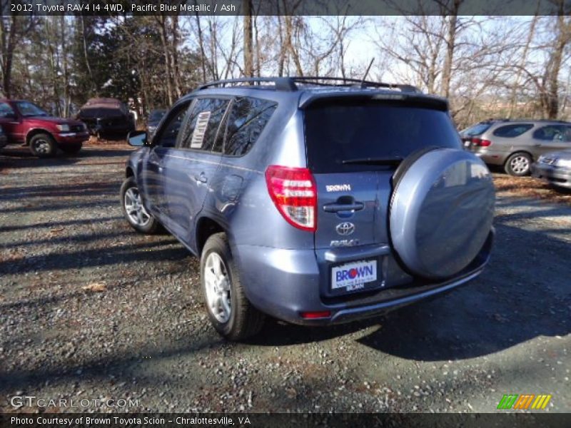 Pacific Blue Metallic / Ash 2012 Toyota RAV4 I4 4WD