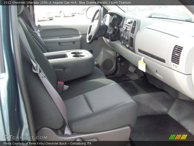Blue Granite Metallic / Dark Titanium 2012 Chevrolet Silverado 1500 LS Regular Cab 4x4