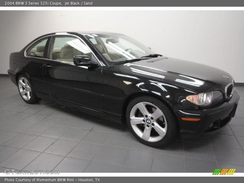 Jet Black / Sand 2004 BMW 3 Series 325i Coupe