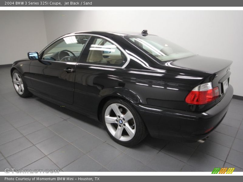 Jet Black / Sand 2004 BMW 3 Series 325i Coupe