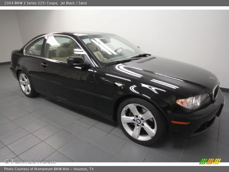 Jet Black / Sand 2004 BMW 3 Series 325i Coupe