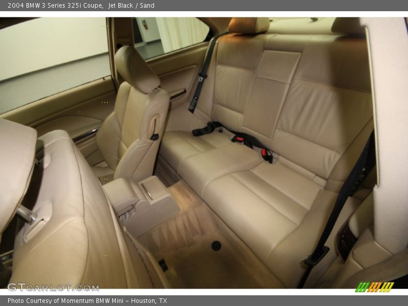 Jet Black / Sand 2004 BMW 3 Series 325i Coupe