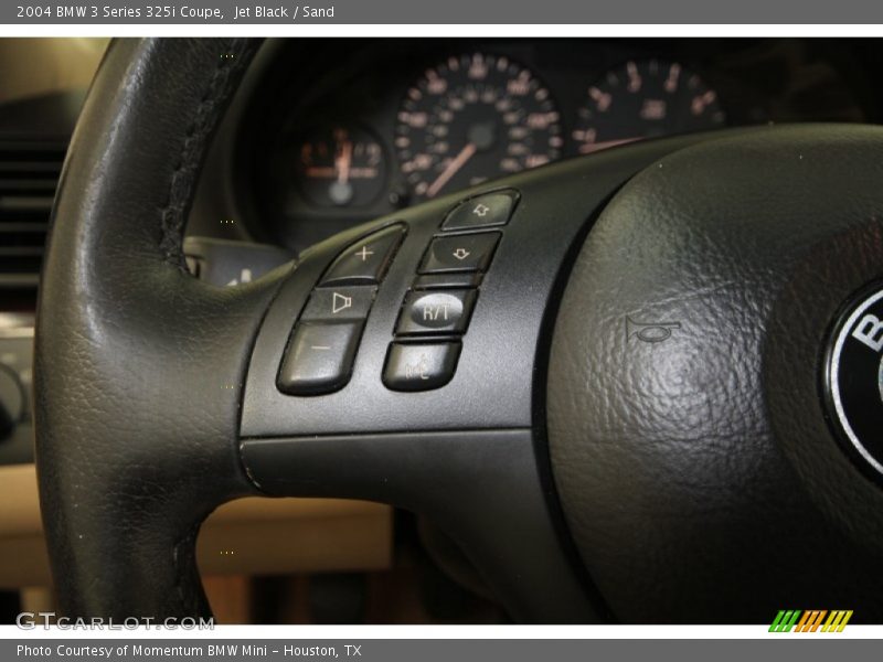 Jet Black / Sand 2004 BMW 3 Series 325i Coupe