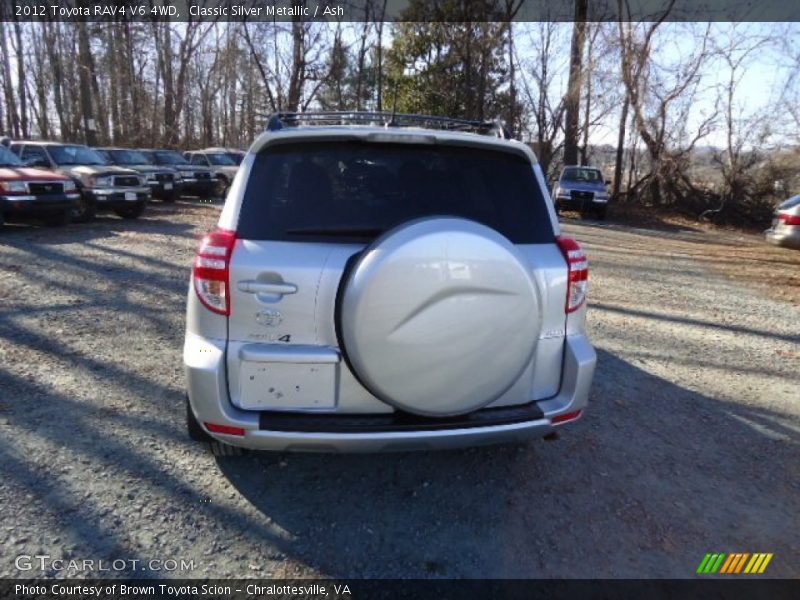 Classic Silver Metallic / Ash 2012 Toyota RAV4 V6 4WD