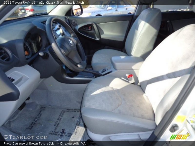 Classic Silver Metallic / Ash 2012 Toyota RAV4 V6 4WD