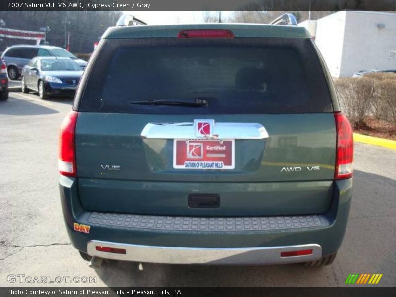 Cypress Green / Gray 2007 Saturn VUE V6 AWD