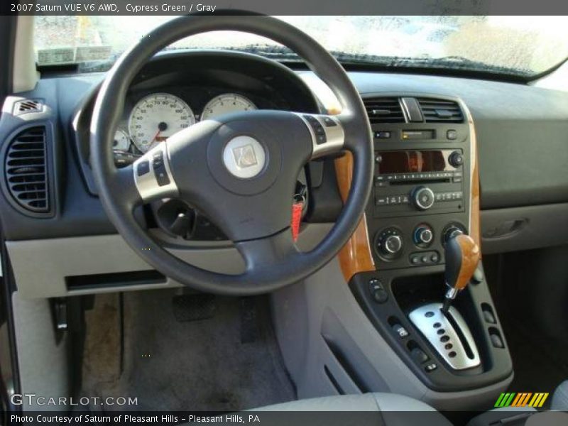 Cypress Green / Gray 2007 Saturn VUE V6 AWD