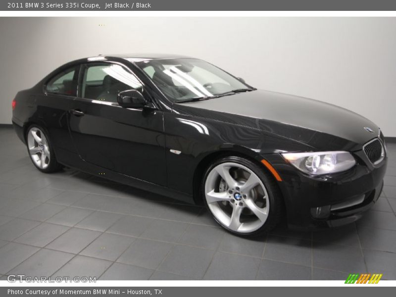 Jet Black / Black 2011 BMW 3 Series 335i Coupe
