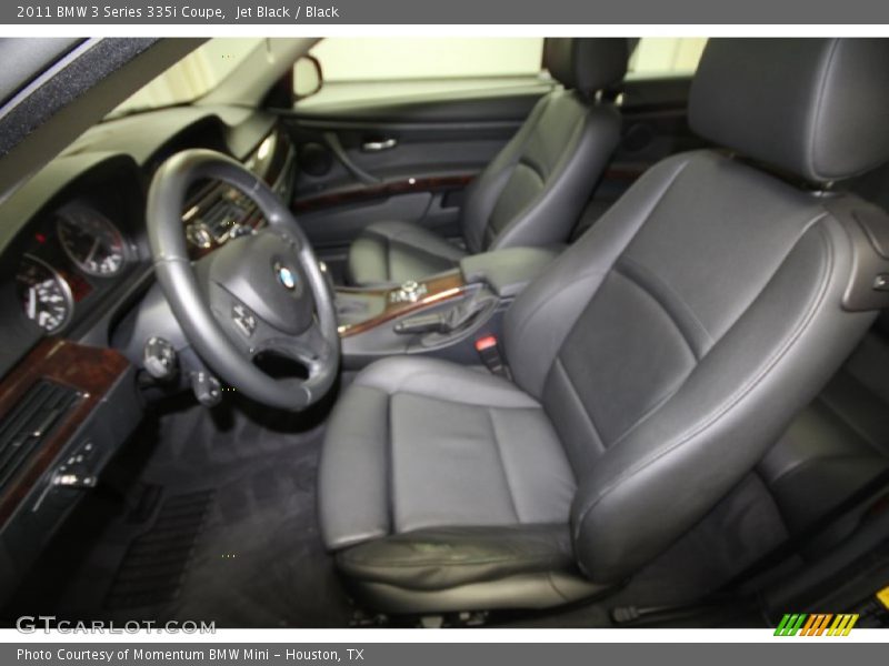 Jet Black / Black 2011 BMW 3 Series 335i Coupe