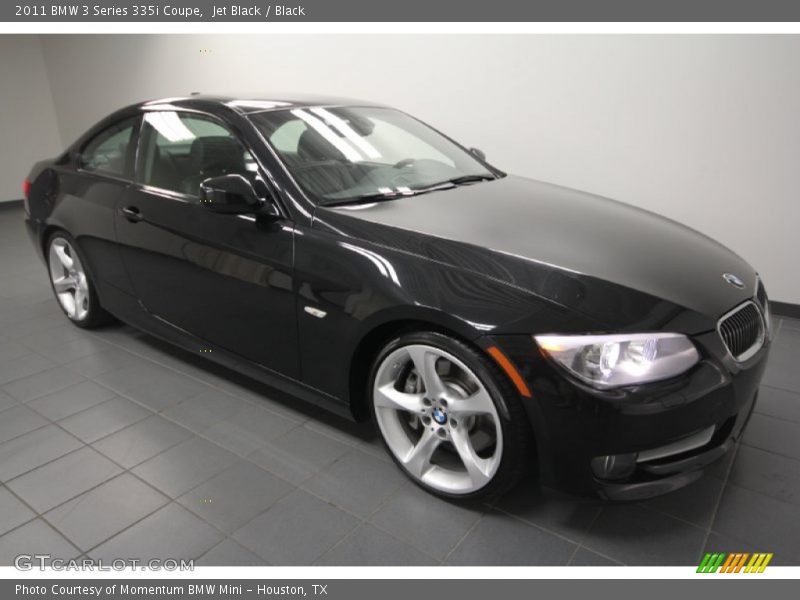 Jet Black / Black 2011 BMW 3 Series 335i Coupe