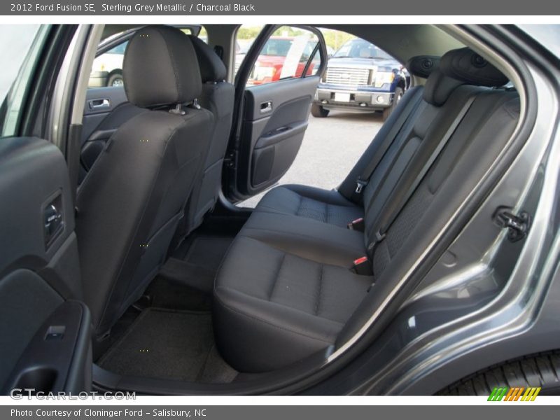 Sterling Grey Metallic / Charcoal Black 2012 Ford Fusion SE