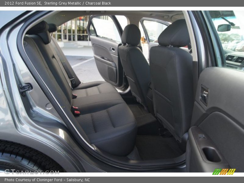 Sterling Grey Metallic / Charcoal Black 2012 Ford Fusion SE