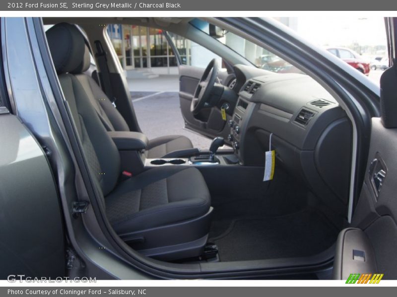Sterling Grey Metallic / Charcoal Black 2012 Ford Fusion SE