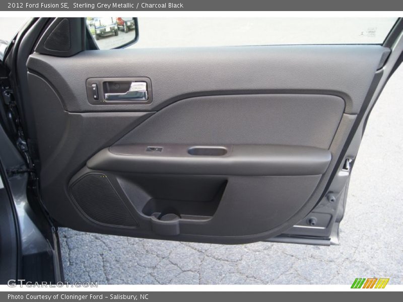 Sterling Grey Metallic / Charcoal Black 2012 Ford Fusion SE