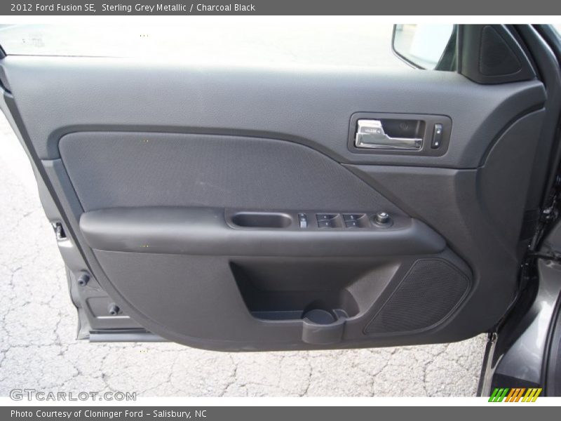 Sterling Grey Metallic / Charcoal Black 2012 Ford Fusion SE