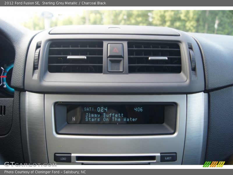 Sterling Grey Metallic / Charcoal Black 2012 Ford Fusion SE